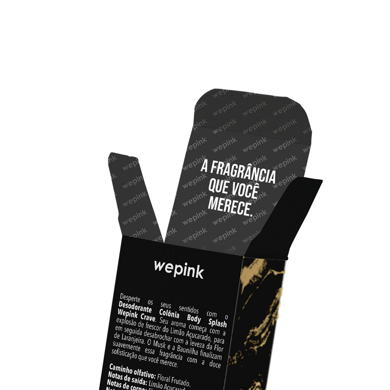 Body Splash Crave Desodorante Colônia 200ml - Wepink